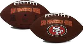 San Francisco 49ers Game Time Full Size Football - Rawlings   