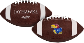 Kansas Jayhawks Primetime Junior Size Football - Rawlings  
