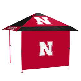 Nebraska Corn Huskers Canopy Tent 12X12 Pagoda with Side Wall    