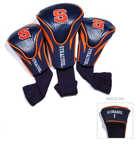 Syracuse Orange Golf Club 3 Pack Contour Headcover Set  