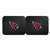 Arizona Cardinals Auto-Car Back Seat Vinyl Utility Mats - 2 Mats  