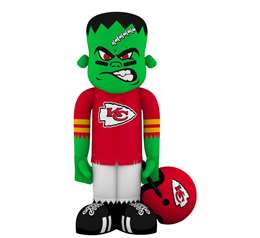 Kansas City Chiefs Inflatable Steinbacker 8 ft Tall Yard Decoration   