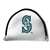 Seattle Mariners Putter Cover - Mallet (White) - Printed Navy