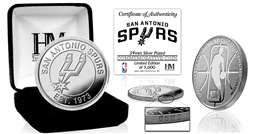 San Antonio Spurs Silver Mint Coin  