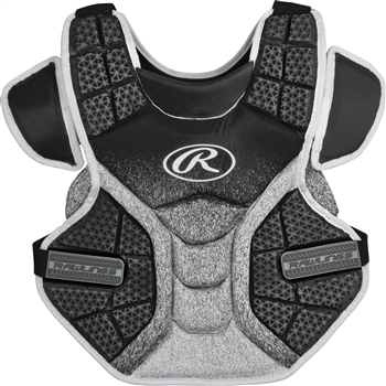 Rawlings Softball Protective Velo Chest Protector 14 inch Black/White