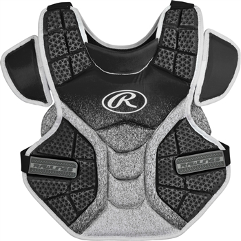 Rawlings Softball Protective Velo Chest Protector 13 inch Black/White