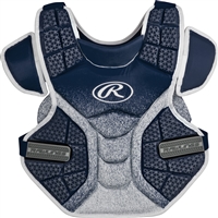 Rawlings Softball Protective Velo Chest Protector 13 inch Navy/White