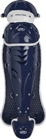 Rawlings Softball Protective Velo Leg Guards 13 inch Navy/White