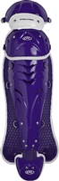 Rawlings Softball Protective Velo Leg Guards 13 inch Purple/White 