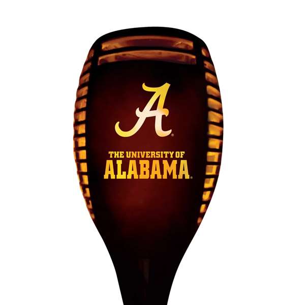 Alabama Crimson Tide Solar Powered LED Torch Light for Patio, Deck & Yard  