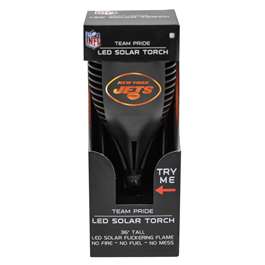 New York Jets Solar Powered LED Torch Light for Patio, Deck & Yard  