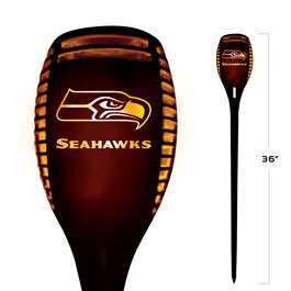 Seattle Seahawks Solar Powered LED Torch Light for Patio, Deck & Yard  