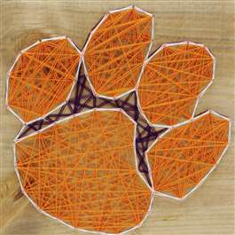 Clemson Tigers String Art Kit  