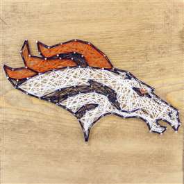 Denver Broncos String Art Kit  