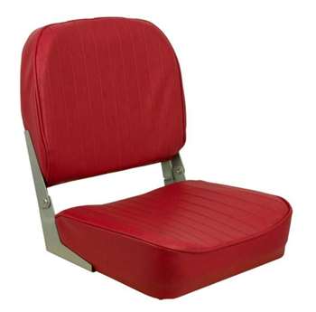 Springfield Economy Folding - Red  Boat Seat