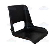 Springfield 1061015-SB Skipper Folding Chair Shell  - Black Boat Seat