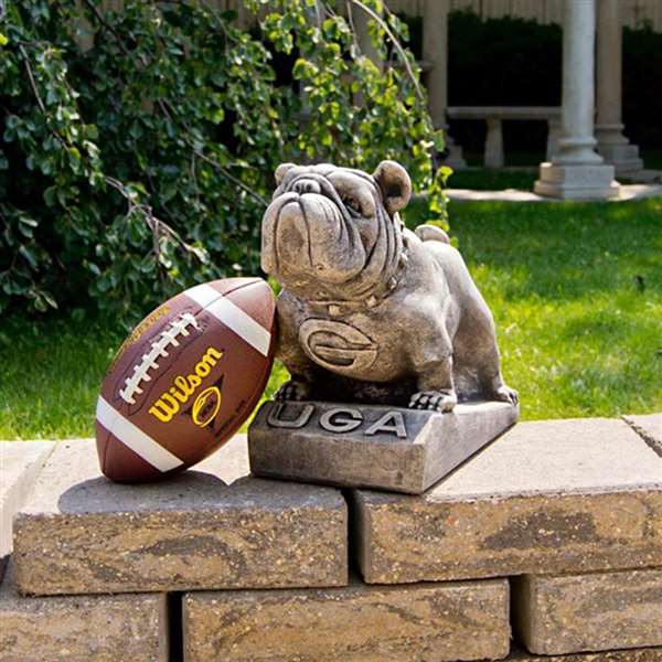 Georgia Bulldogs Vintage Finish Stone Mascot  