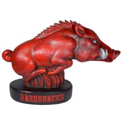 Arkansas Razorbacks Stone Mascot - Painted  