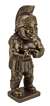 Michigan State Spartans Sparty Bronze Finish Stone Mascot  