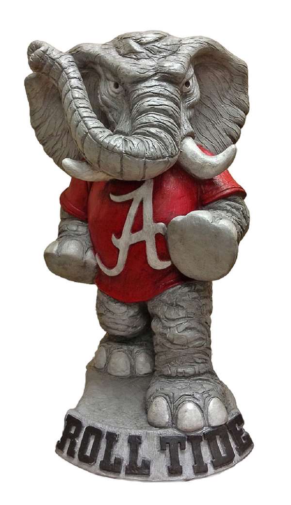 Alabama Crimson Tide Stone Mascot Big AL Painted   