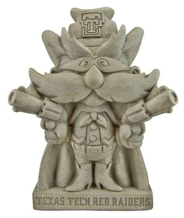 Texas Tech Red Raiders Vintage Finish Stone Mascot  