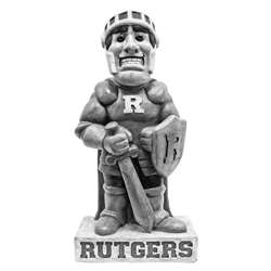 Rutgers Scarlet Knight Vintage Finish Stone Mascot  