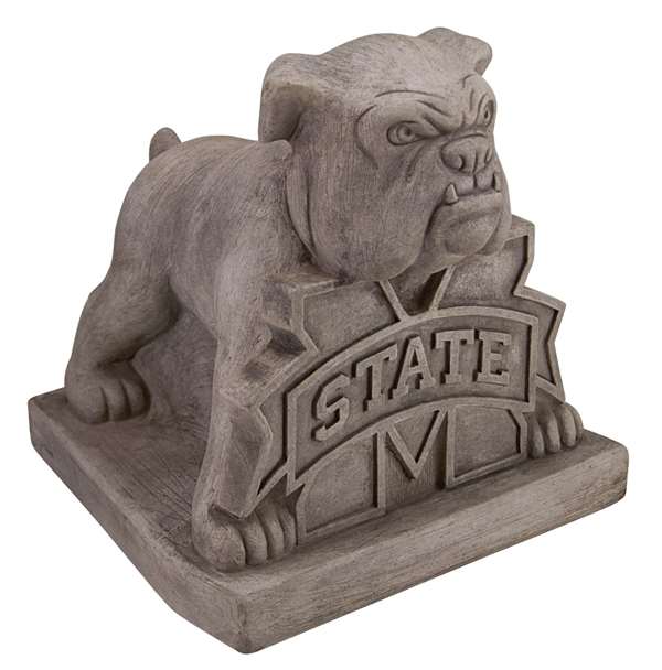Mississippi State Bulldogs Vintage Finish Stone Mascot  
