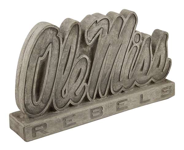 Mississippi Ole Miss Vintage Finish Stone Mascot  