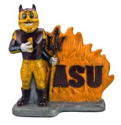 Arizona State Sparky th Sun Devil Stone Mascot Painted  