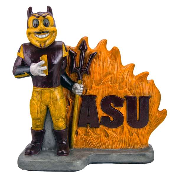 Arizona State Sparky th Sun Devil Stone Mascot Painted  