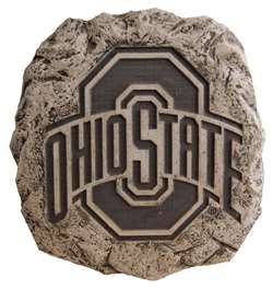 Ohio State Buckeyes Bronze Finish Stepping Stone