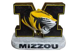 Missouri Tigers Painted Stone Mascot  