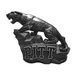 Pittsburgh Panthers Pitt Panther Vintage Finish Stone Mascot  