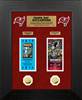 Tampa Bay Buccaneers 2-Time Super Bowl Champions Deluxe Gold Coin & Ticket Collection  