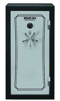 Stack-On TD14-22-SB-C-S Fire Resistant Waterproof Fully Convertible Total Defense Safe with Combination Lock, 22 Guns