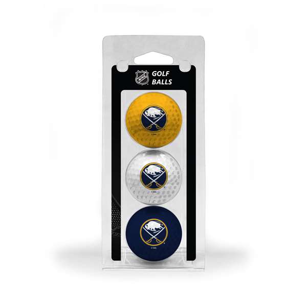 Buffalo Sabres Golf 3 Ball Pack 13205   