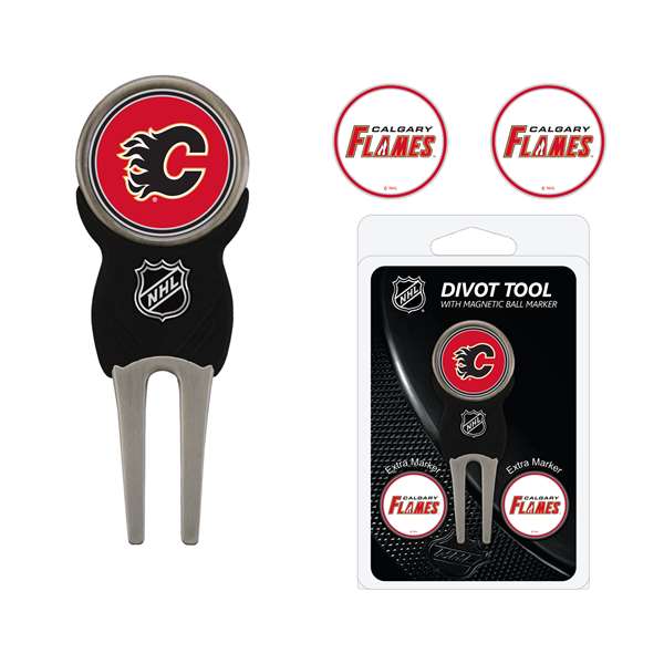 Calgary Flames Golf Signature Divot Tool Pack  13345