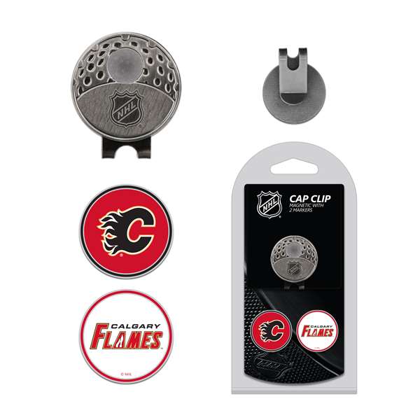 Calgary Flames Golf Cap Clip Pack 13347   