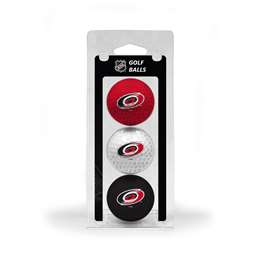 Carolina Hurricanes Golf 3 Ball Pack 13405   