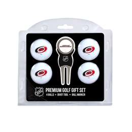 Carolina Hurricanes Golf 4 Ball Gift Set 13406   