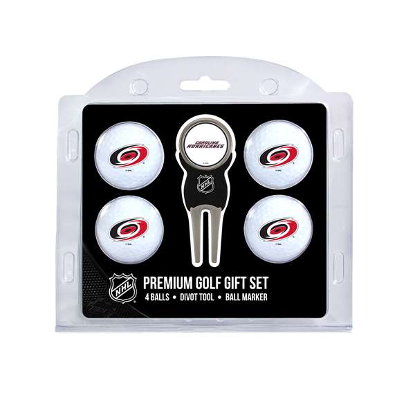 Carolina Hurricanes Golf 4 Ball Gift Set 13406