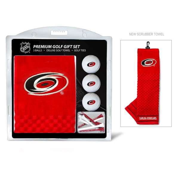 Carolina Hurricanes Golf Embroidered Towel Gift Set 13420   