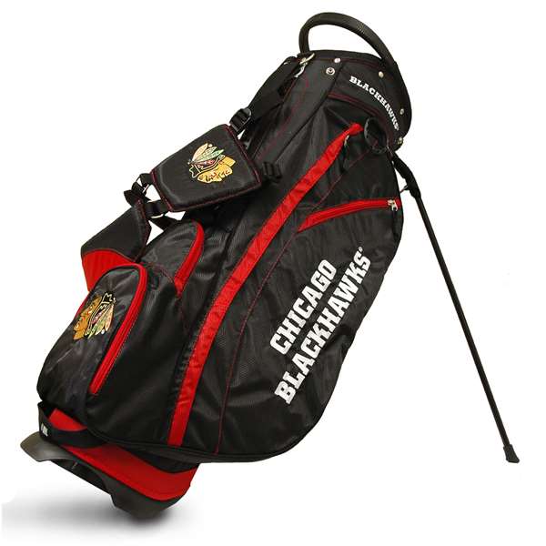 Chicago Blackhawks Golf Fairway Stand Bag 13528   