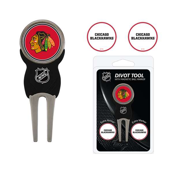 Chicago Blackhawks Golf Signature Divot Tool Pack  13545