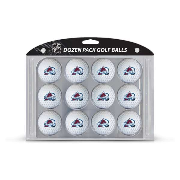 Colorado Avalanche Golf Dozen Ball Pack 13603   