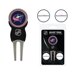 Columbus Blue Jackets Golf Signature Divot Tool Pack  13745