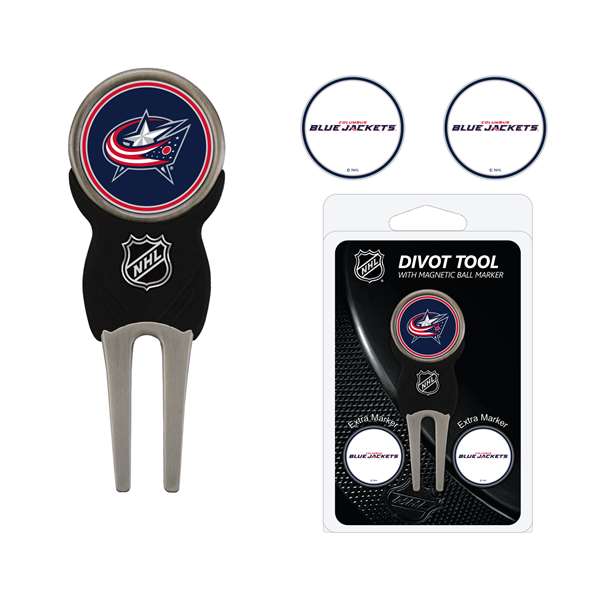 Columbus Blue Jackets Golf Signature Divot Tool Pack  13745   