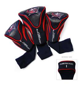 Columbus Blue Jackets Golf 3 Pack Contour Headcover 13794   