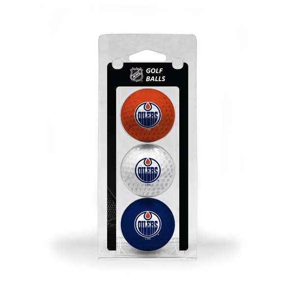 Edmonton Oilers Golf 3 Ball Pack 14005