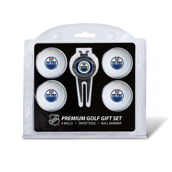 Edmonton Oilers Golf 4 Ball Gift Set 14006   